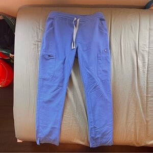 FIGS Yola Scrub Pants - Periwinkle
